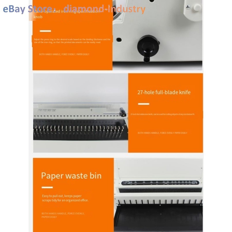 1pc iron ring binding machine, thickened and widened coil cover binding machine