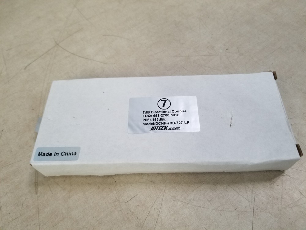 JDTECK DCNF-7dB-727-LP Directional Coupler 7 dB