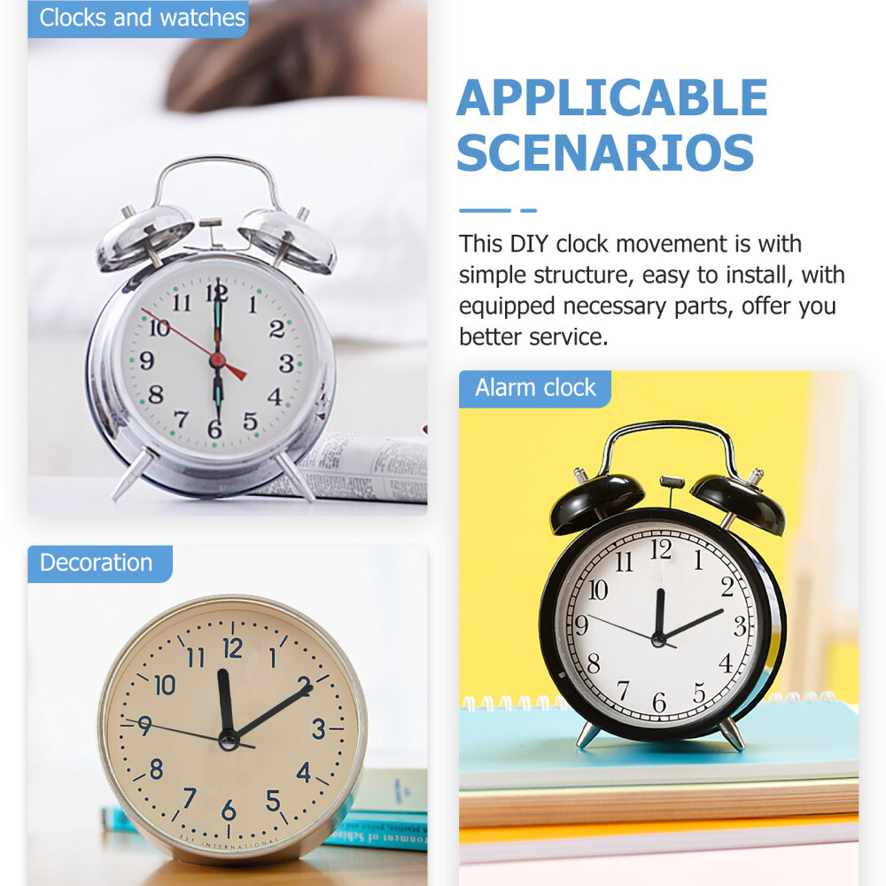 Silent Wall Clock Movement Plastic Work Battery Motors for Replacement Powered