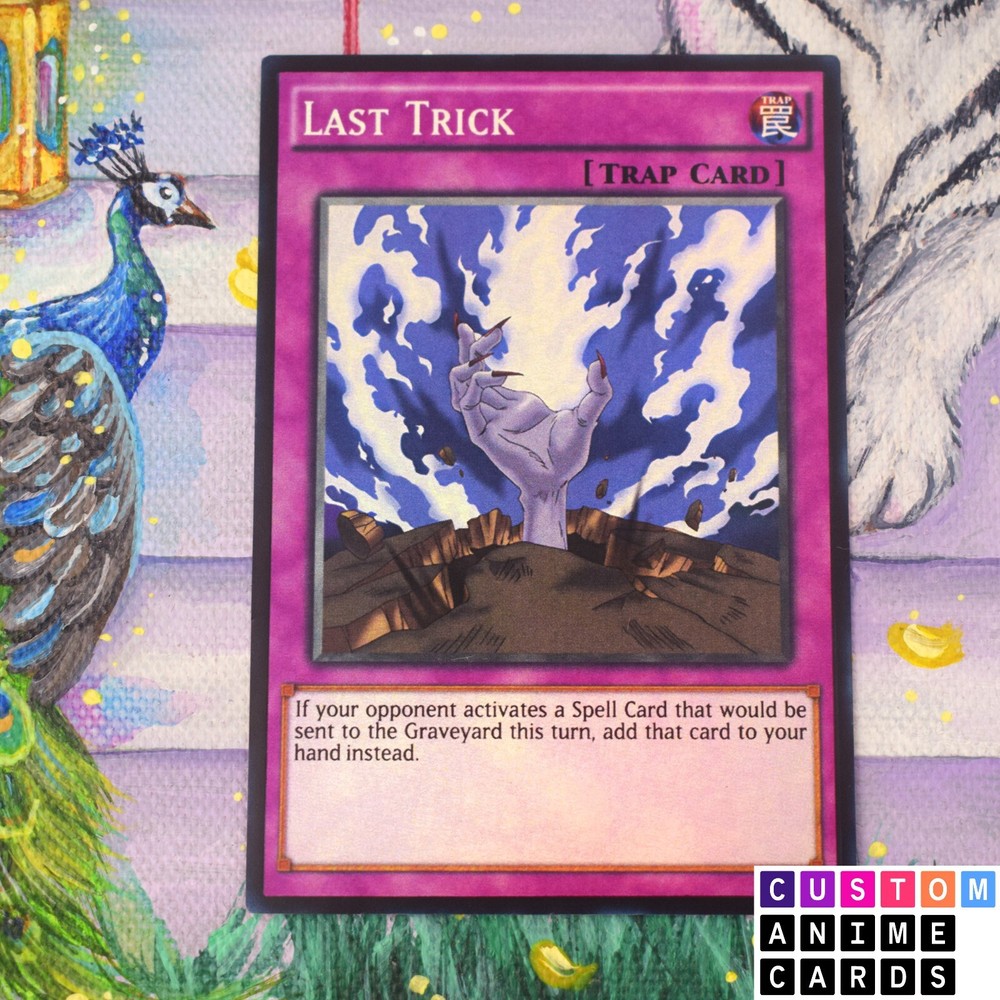 Last Trick ANIME EFFECT HOLO card