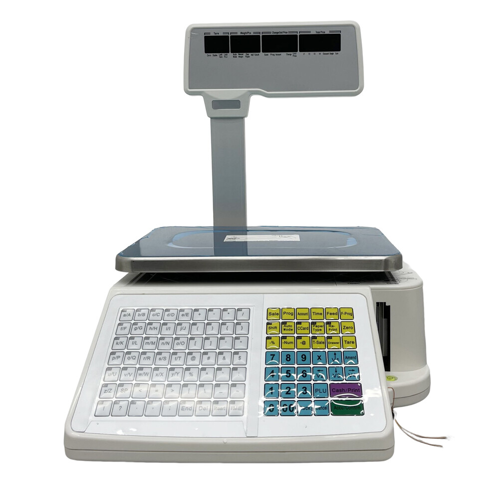 Commercial Digital Price Computing Scale 66 lbs with Label Printer (110V)