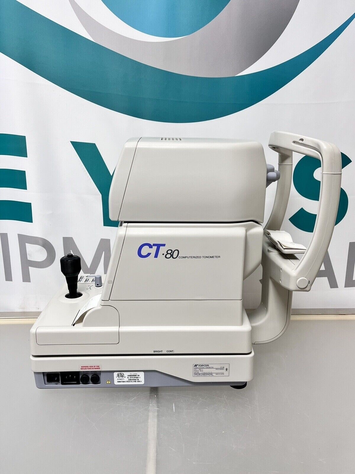 Topcon CT-80 Computerized Auto NCT Non-Contact Tonometer