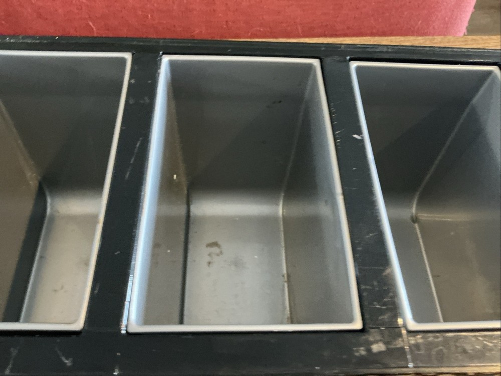 Russian Standard Vodka Bar Condiment Caddy 5 Compartments - READ