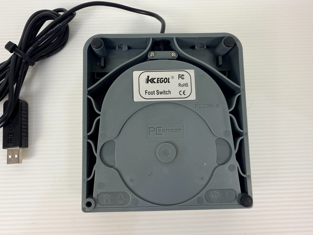 iKKEGOL USB Single Foot Switch Control One Key Customized Computer Keyboard Acti