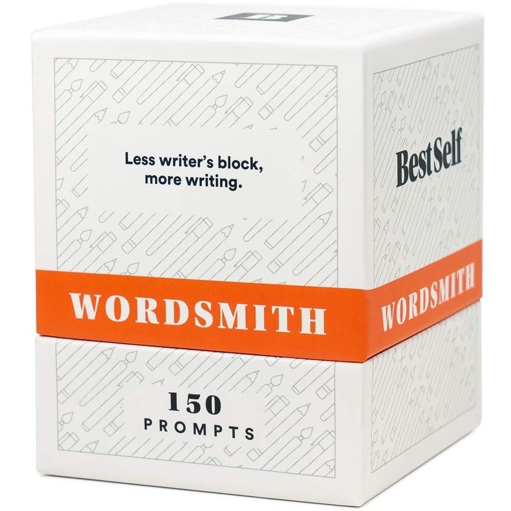 BestSelf Inspiration Boxes~ Edison Deck + Wordsmith Deck ~ 150 Prompt Cards Each