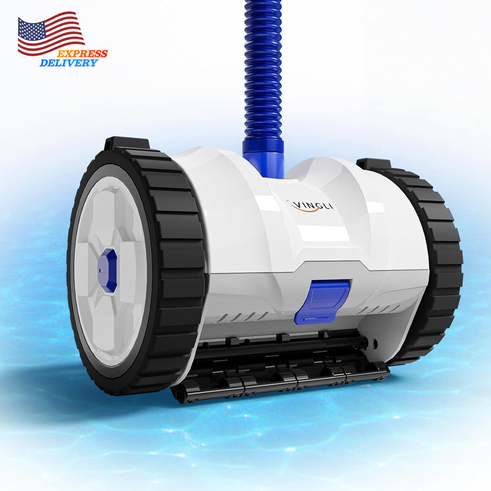 2025 Upgrade Automatic Suction-Side Pool Vacuum Cleaner Wall-Climbing Sweeper