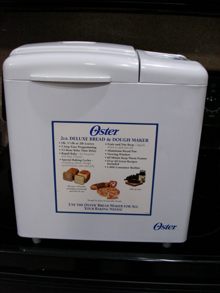 MINT! OSTER BREAD MAKER MODEL 5843 SPOTLESS!!