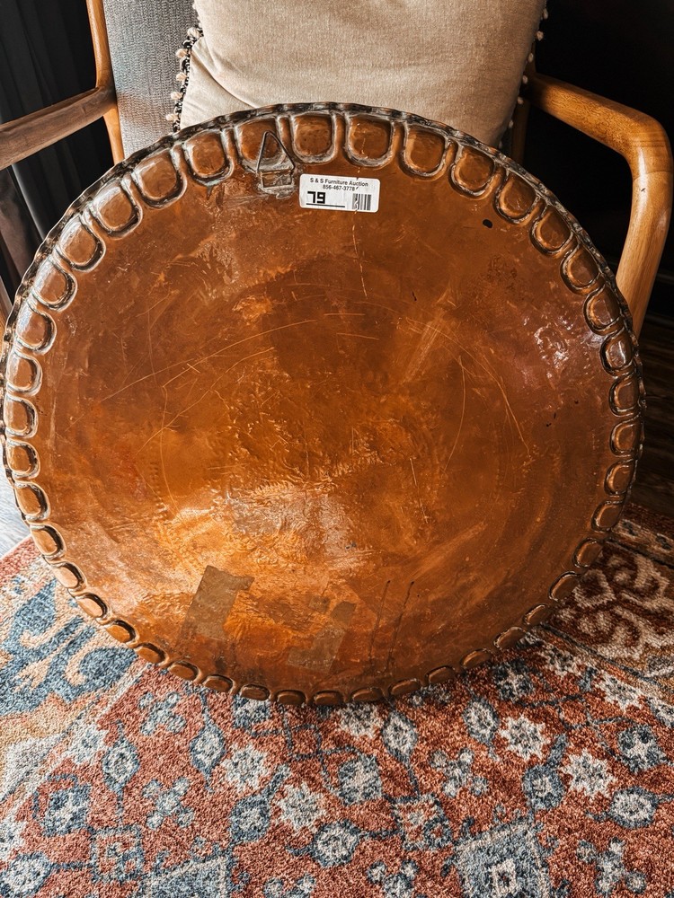26” Antique Copper Presentation Tray