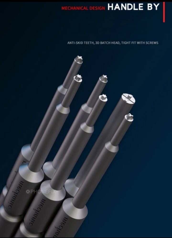 iShell 3D Mortar Mini, Precision Screwdriver, Tri-Point 0.6mm
