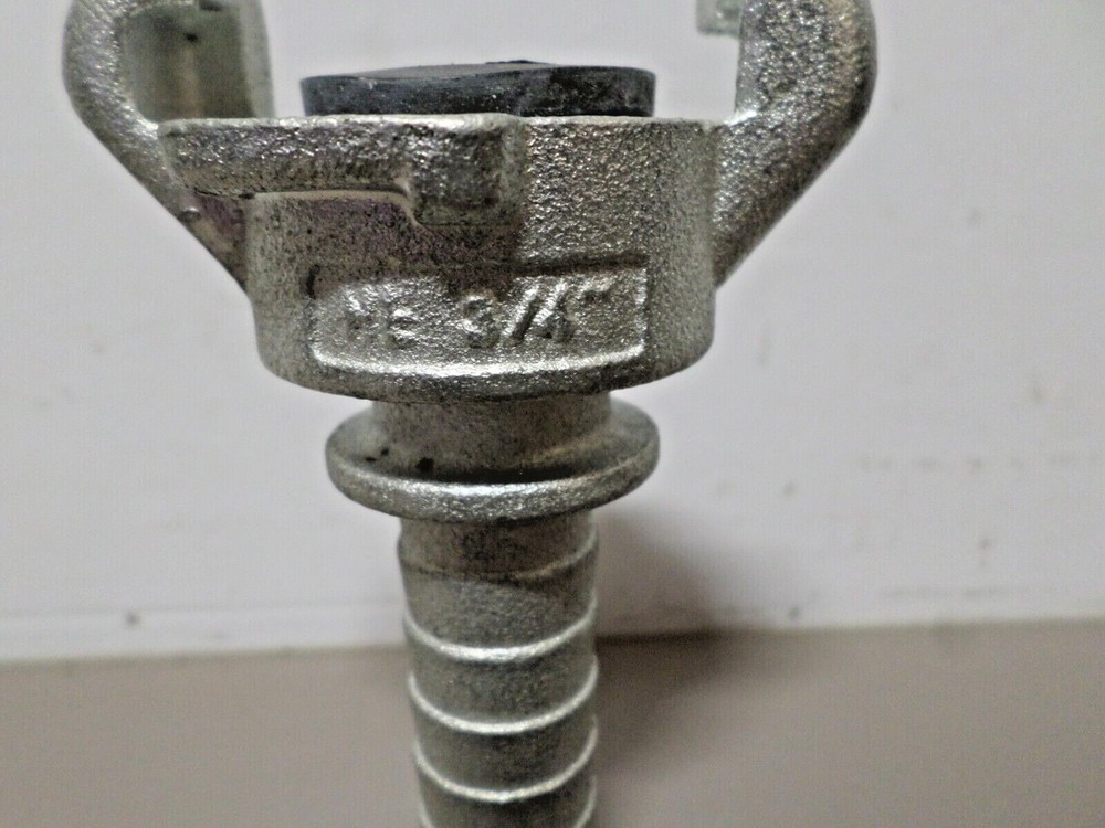 3/4" Hose End Universal Crowfoot Barbed Hose Coupling