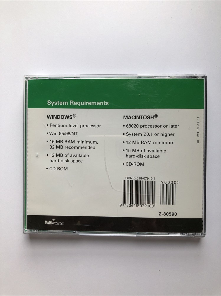 McDougal Littell Test & Practice Generator Math Thematics Book 3 CD-ROM