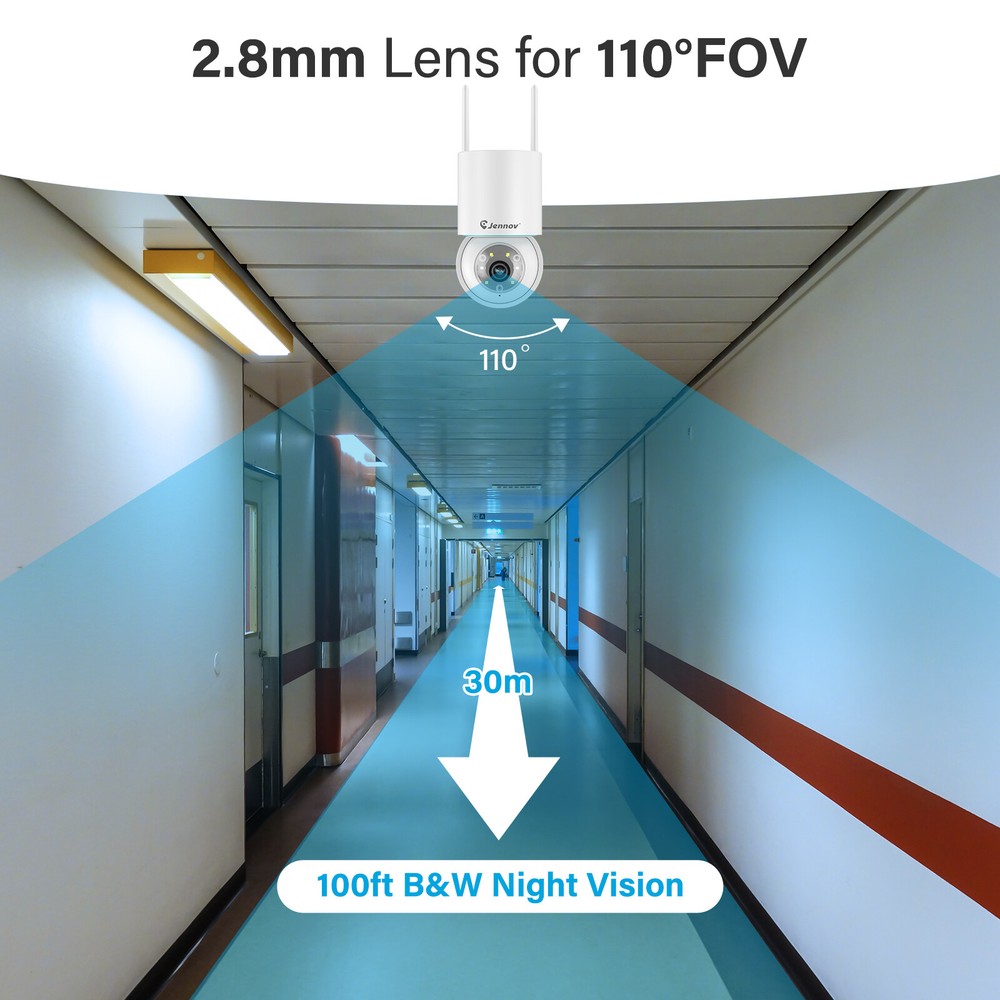 Wireless Surveillance Camera System Night Vision Plug-in Camera 10CH 5MP Record