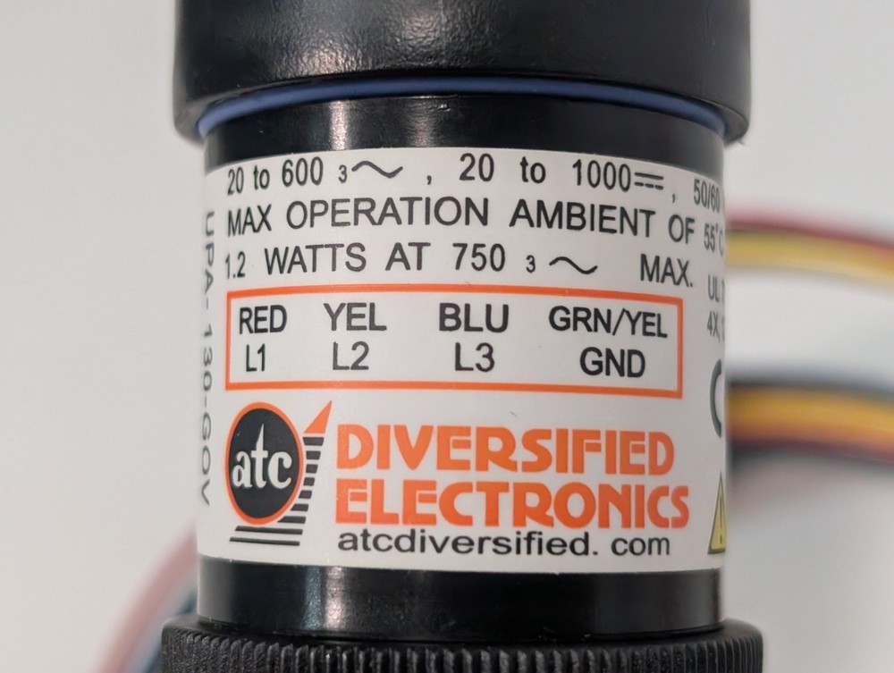 ATC Diversified Electronics UPA-130-GOV Universal Power Alert, 30mm Knockout