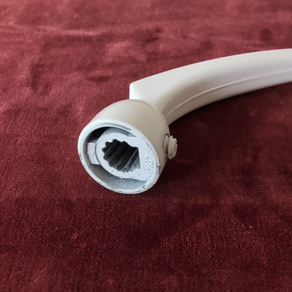Pella Window Casement Hardware Crank Handle white