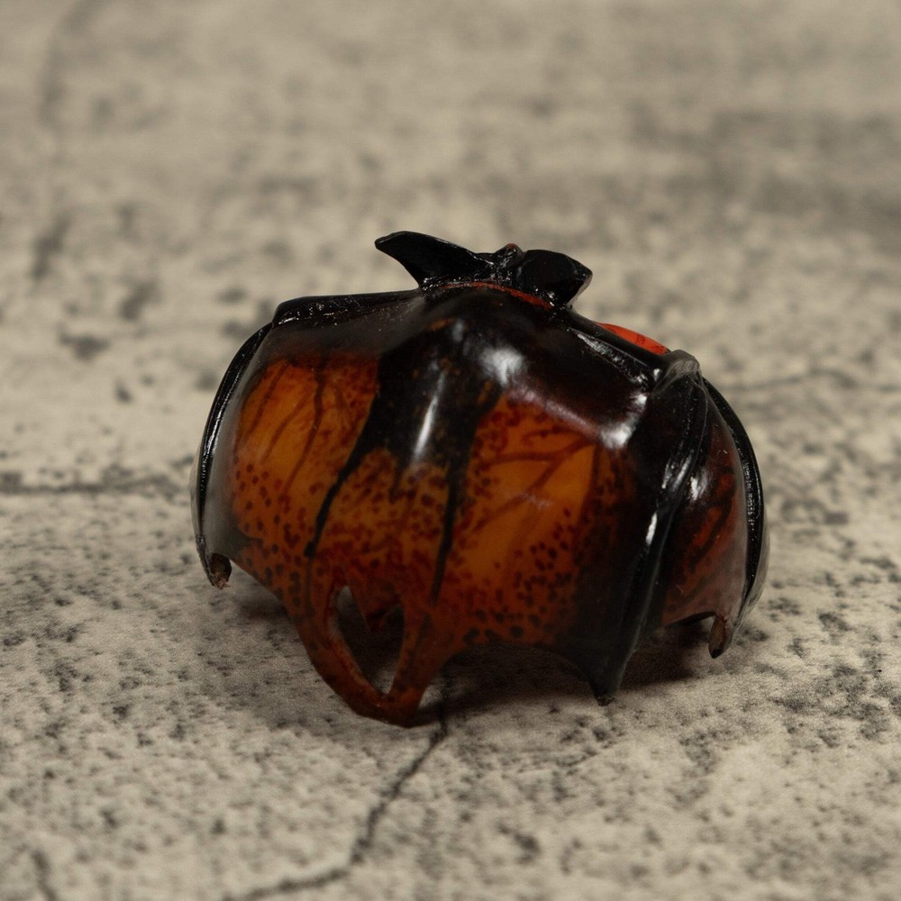 Vampire Bat Bird Tagua Carving