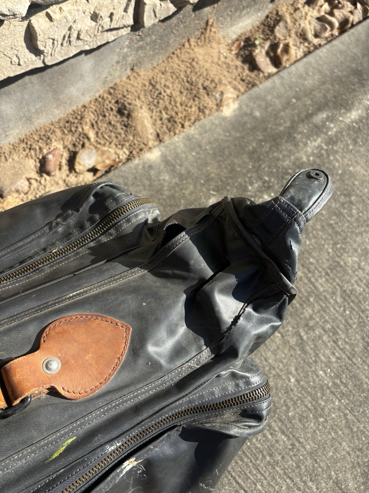 USAF US Air Force 1950s Type B-4A Flyers Clothing Bag Flight Suitcase HINSON MFG