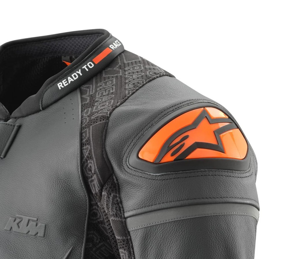 KTM Helical Leather Jacket size 50/Medium (3pw230000703)
