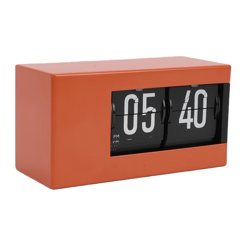 Automatic Calendar Flip Clock With LED Display For Home Office Decor