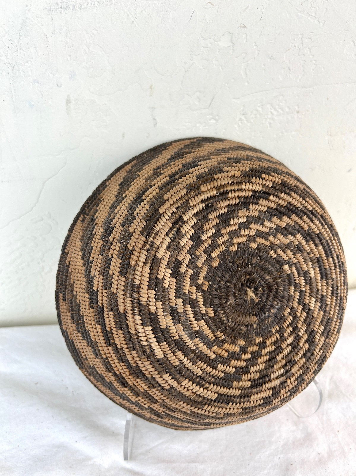Museum Quality Whirlwind Tohono O'odham Pima Basket