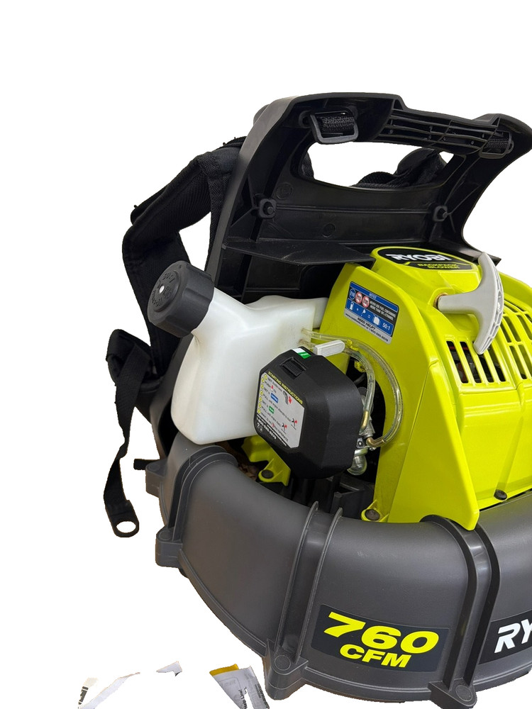 RYOBI 175 MPH 760 CFM 38cc Gas Backpack Leaf Blower