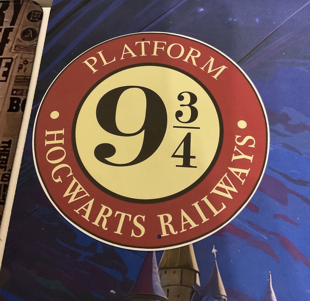 Harry Potter Sign Platform 9 3/4