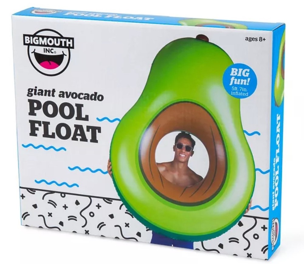 Giant Avocado Swimming Pool Float