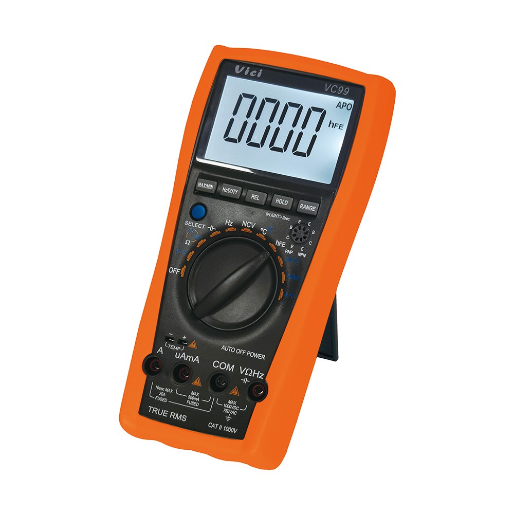 VC99 6000 Ture-RMS digital Multimeter DMM AC DC Voltmeter Capacitance Resistance