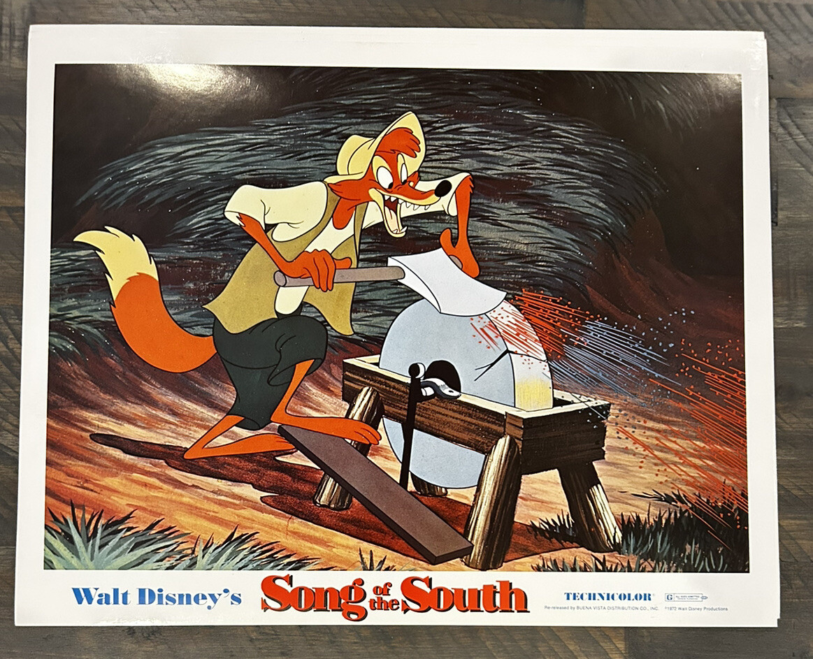 SONG OF THE SOUTH Original Complete Set of 9 Lobby Cards - R1972 - RARE!