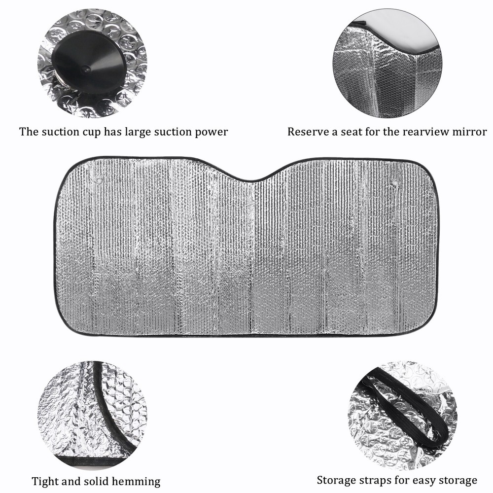 Foldable Car Windshield Front Window Sun Shade Cover Visor UV Block Protector