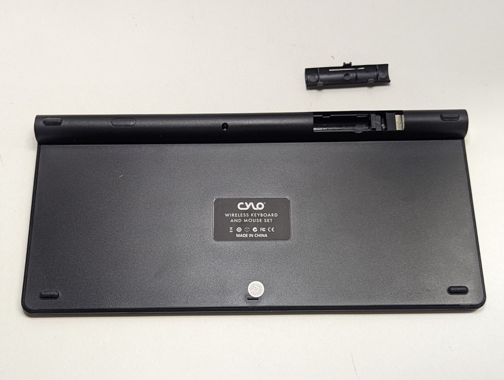 Replacement Wireless USB Keyboard By Cylo C-78PRO NO Mouse (✓ TESTED IN-BOX)