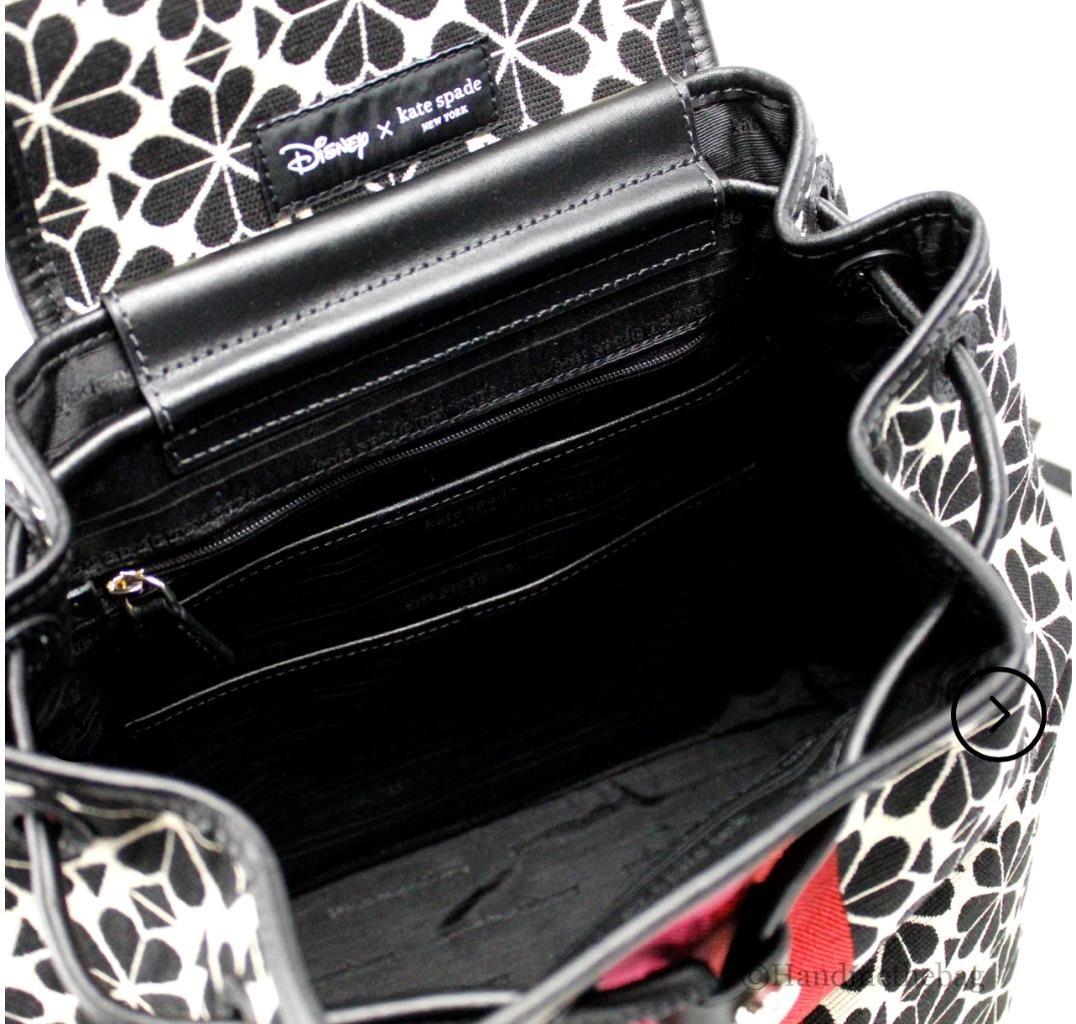 Kate Spade Disney 100 Years Mickey & Minnie Jacquard Backpack NWT