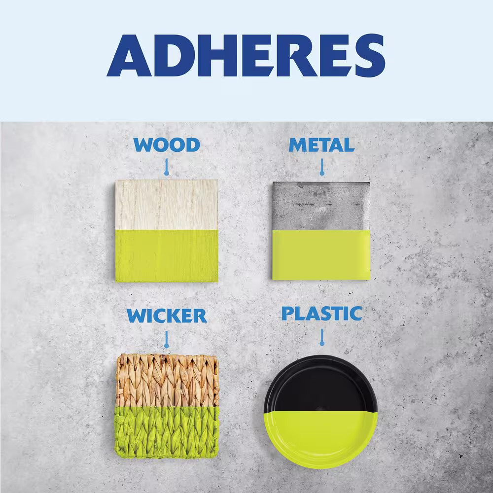 12 Oz. Gloss Key Lime General Purpose Spray Paint (6-Pack)