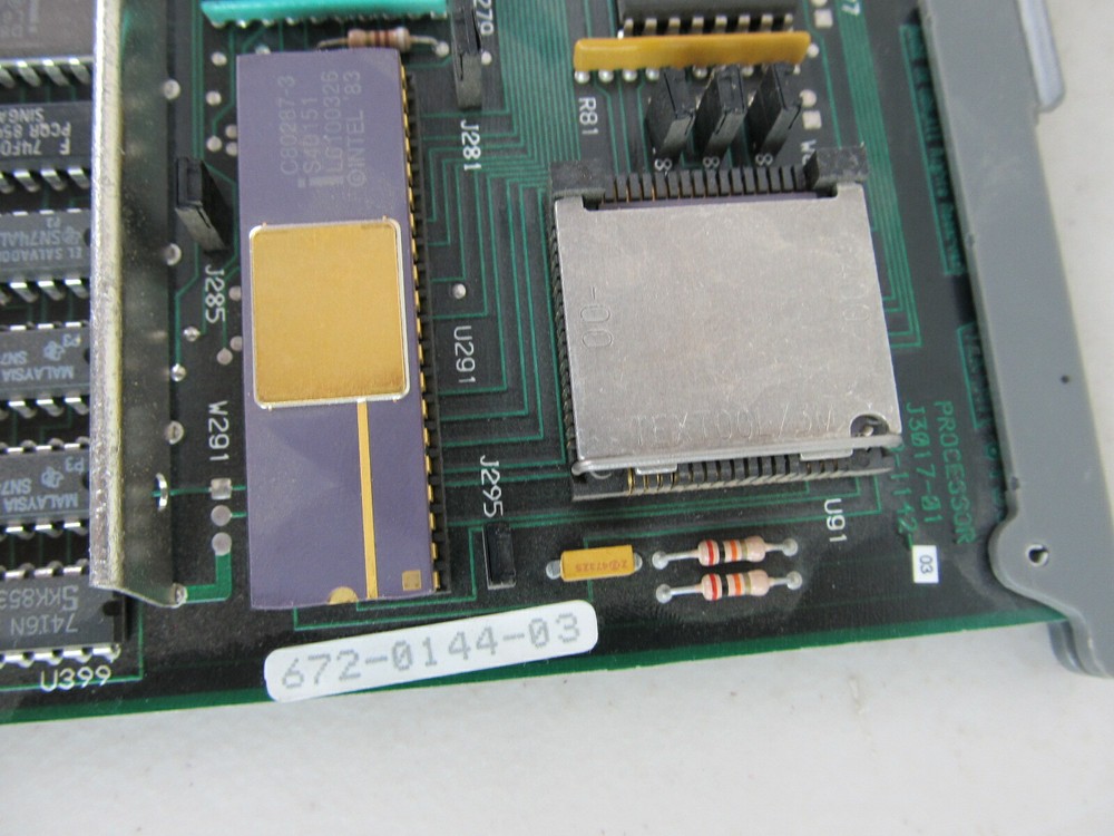 Tektronix 672-0144-03 Processor Board 1986