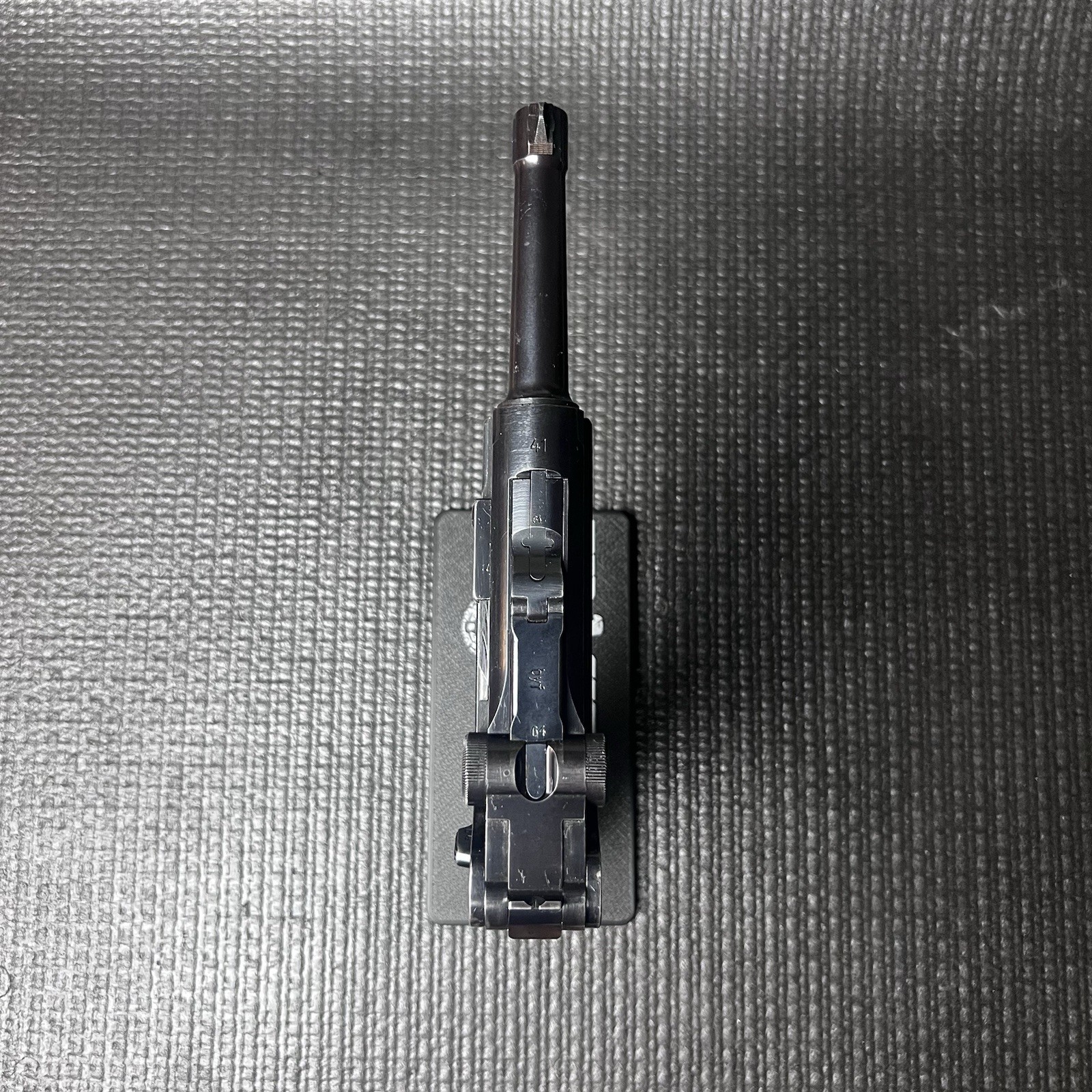 Luger P08 Pistol Display Stand Handgun Maintenance Gun Holder WW2 German