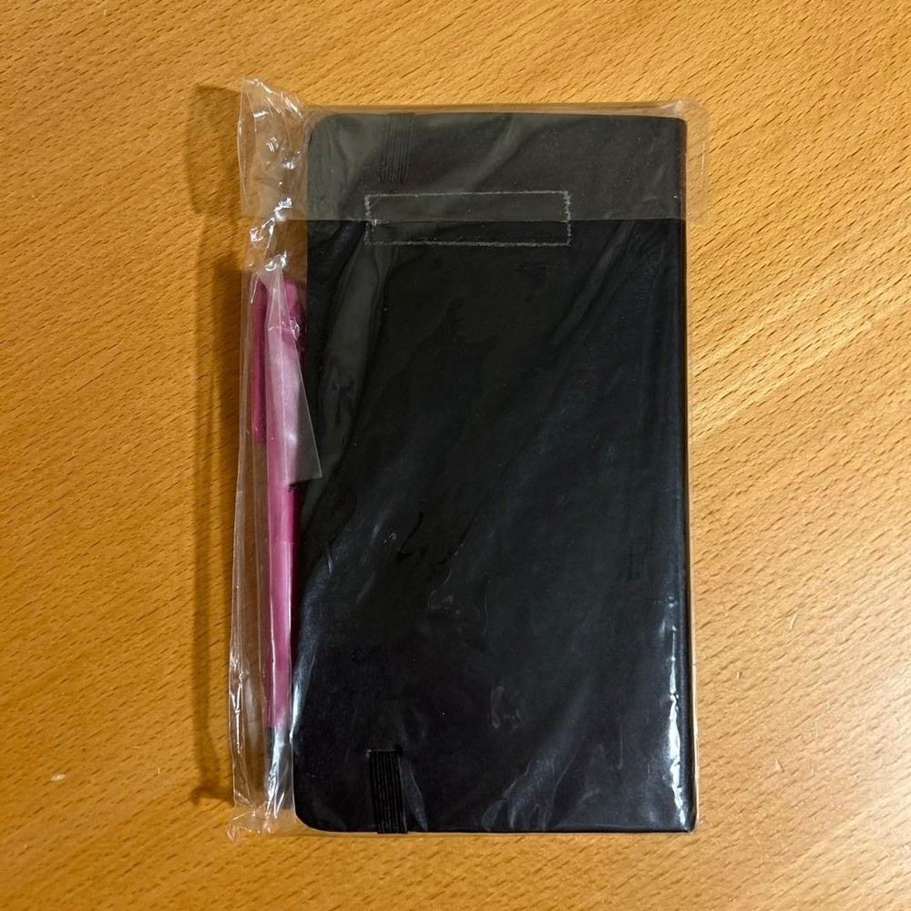 back number official goods Moleskine style notebook
