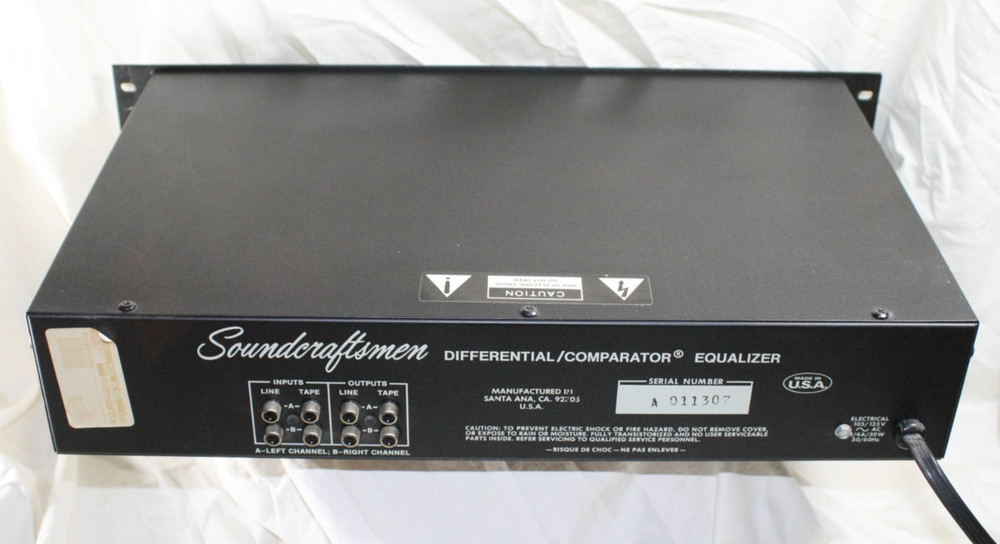 Soundcraftsmen Pro-EQ 22 Equalizer - Studio Rackmount - Nice