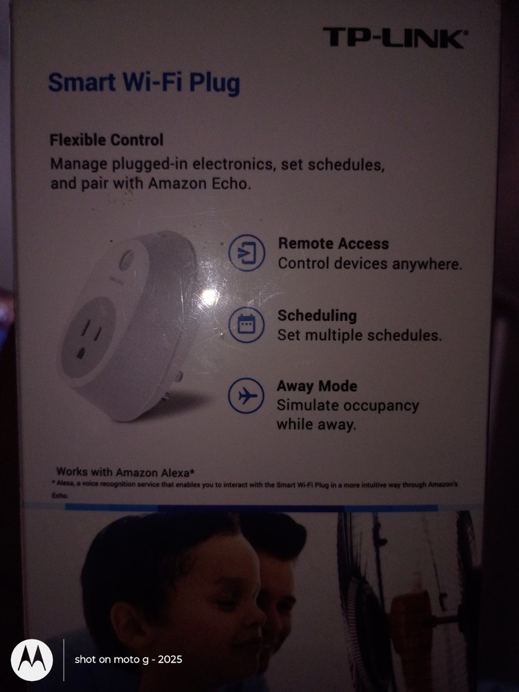 TP-LINK Smart Wi-Fi Plug White, Google Assistant Alexa, Remote Access, Scheduli…