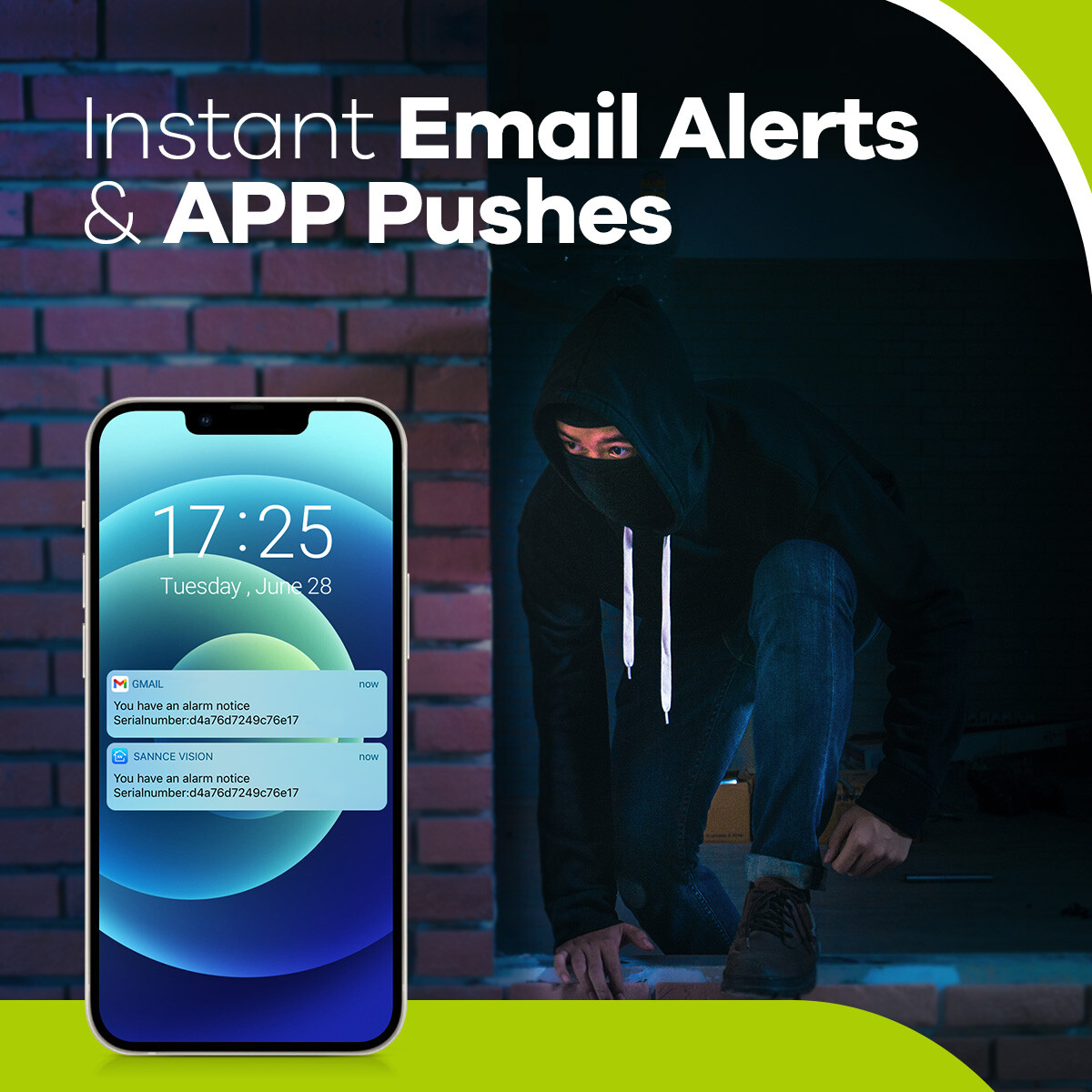 SANNCE 5in1 16CH DVR 1080P Lite CCTV Security Video Recorder for Camera System