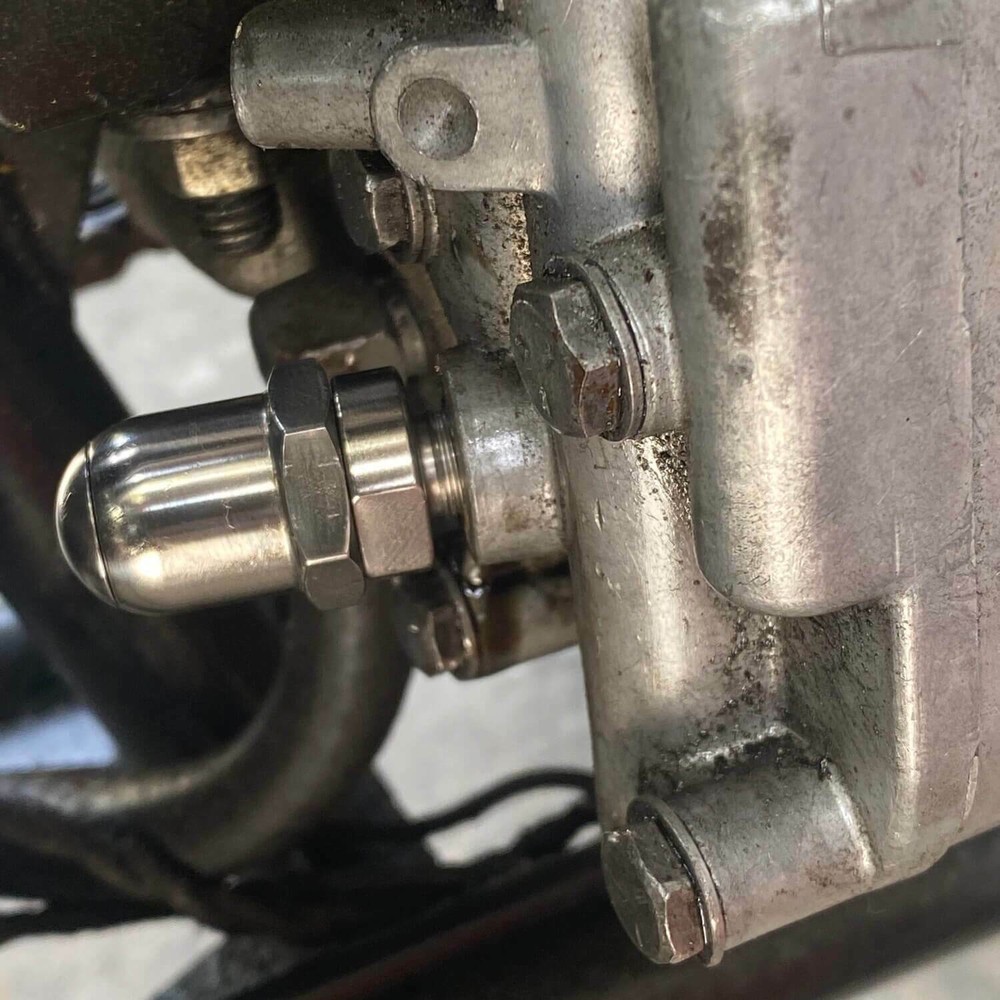 FNA Custom Cycle Pop Top Oil Pressure Indicator