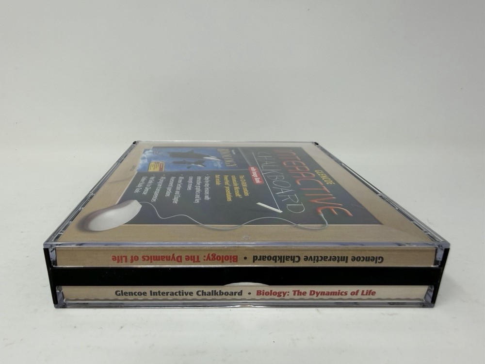 Glencoe Biology: Interactive Chalkboard PC MAC CD-ROM - Chapter 1 - 39 - 3 Discs