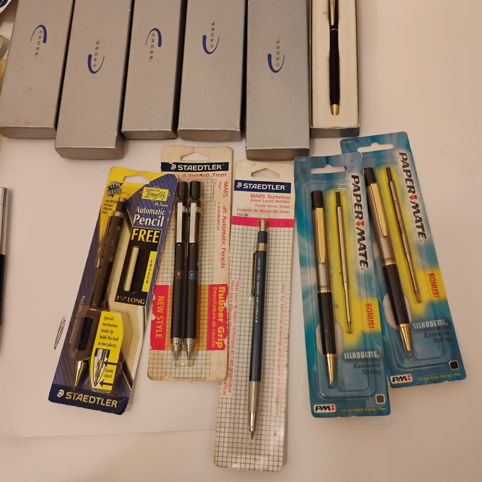 Cross Tombow Pilot vintage pens lot, used, free shipping