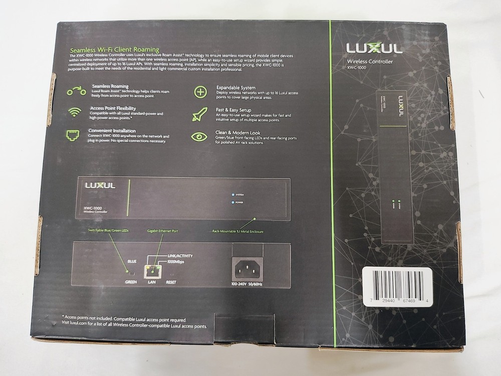 Luxul XWC-1000 Wireless Controller