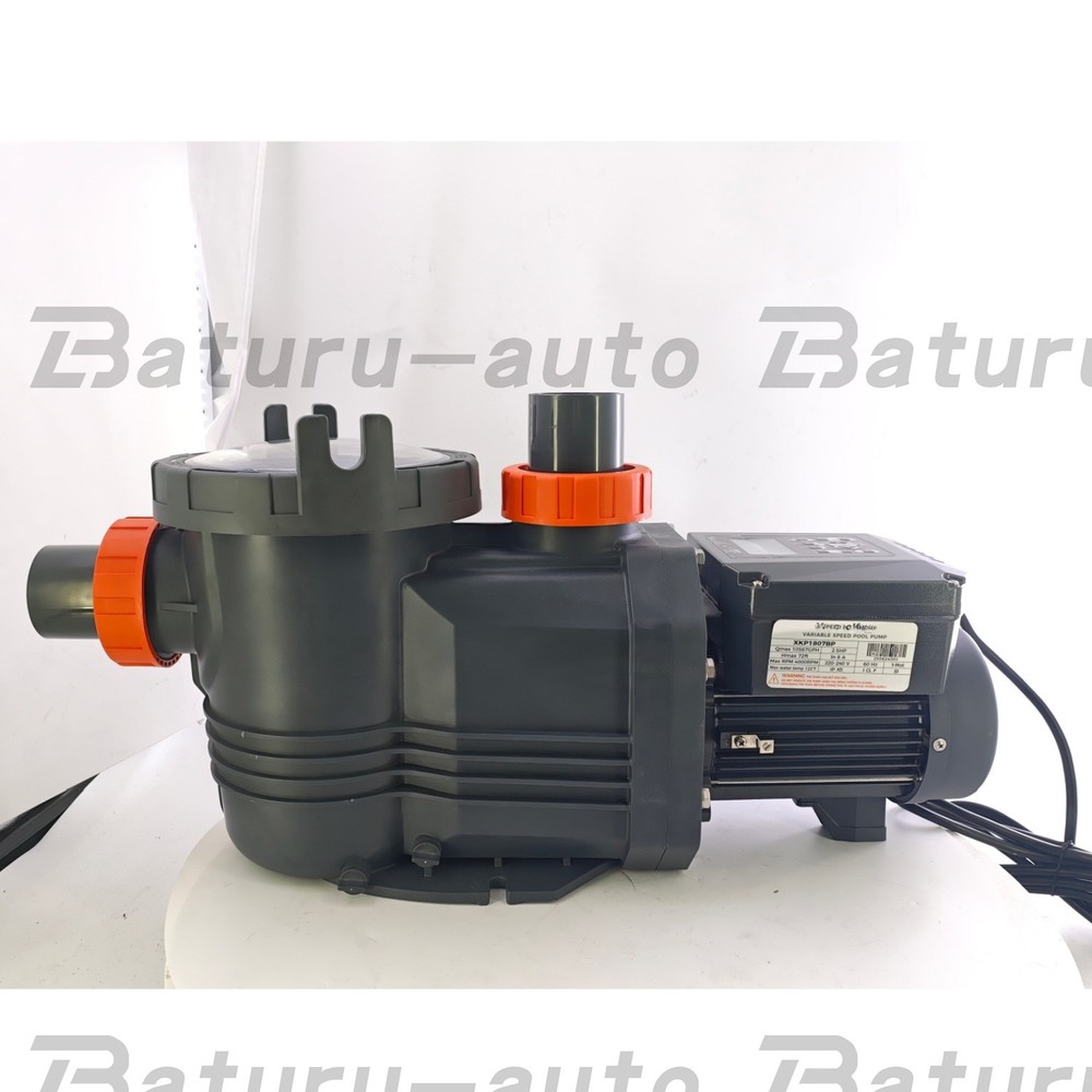 NEW 2.5HP Variable Speed 10567GPH High Flow Energy Efficient Pool Pump for Pool