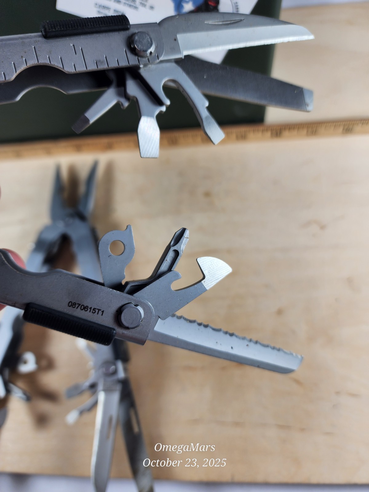 Gerber MP 600 Multi-Plier 600 Stainless/Black BASIC (no carbide) x1(ONE) per