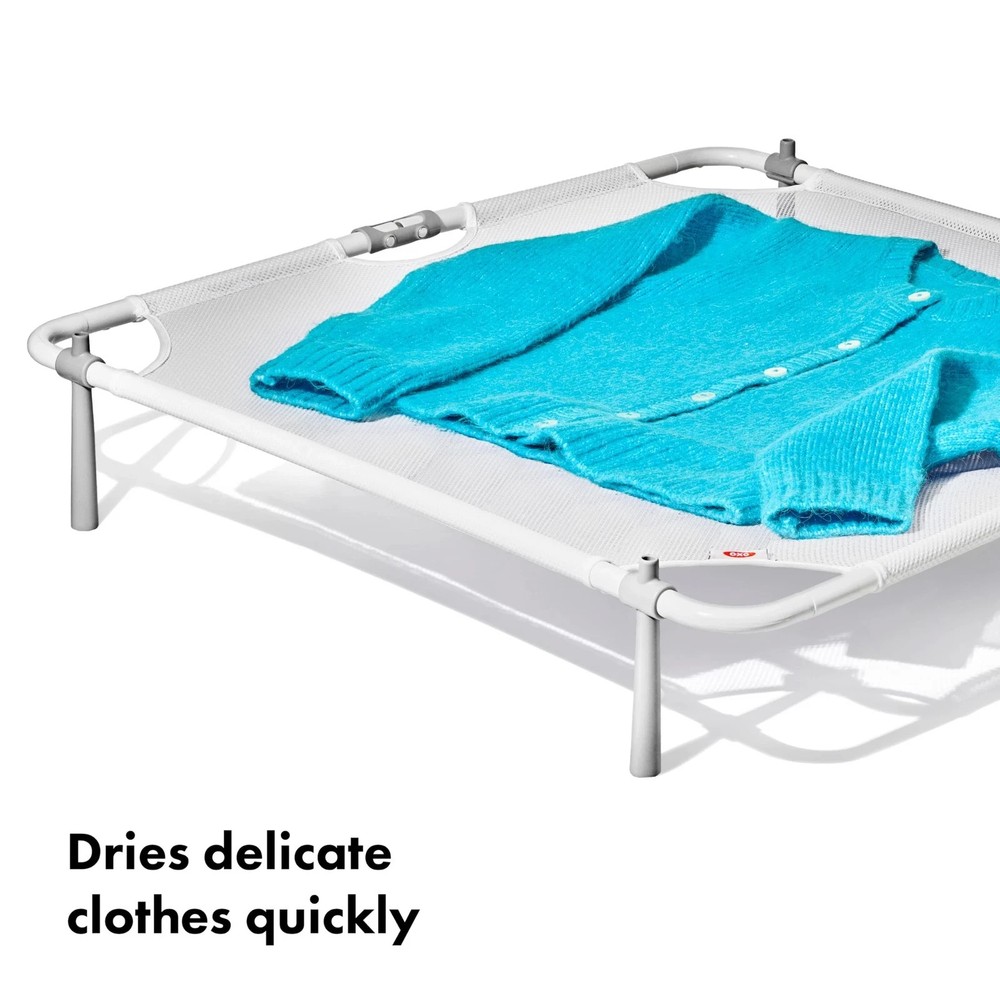 OXO Good Grips Folding Sweater Drying Rack With Fold-Flat Legs Stackable