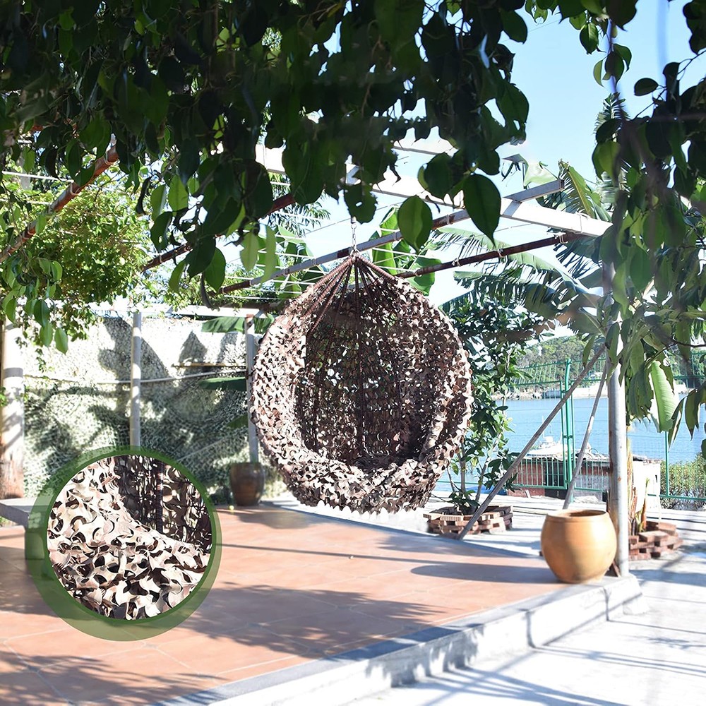 4.9x9.84ft Military Woodland Camouflage Netting Cutable Camo Net Camping Hunting