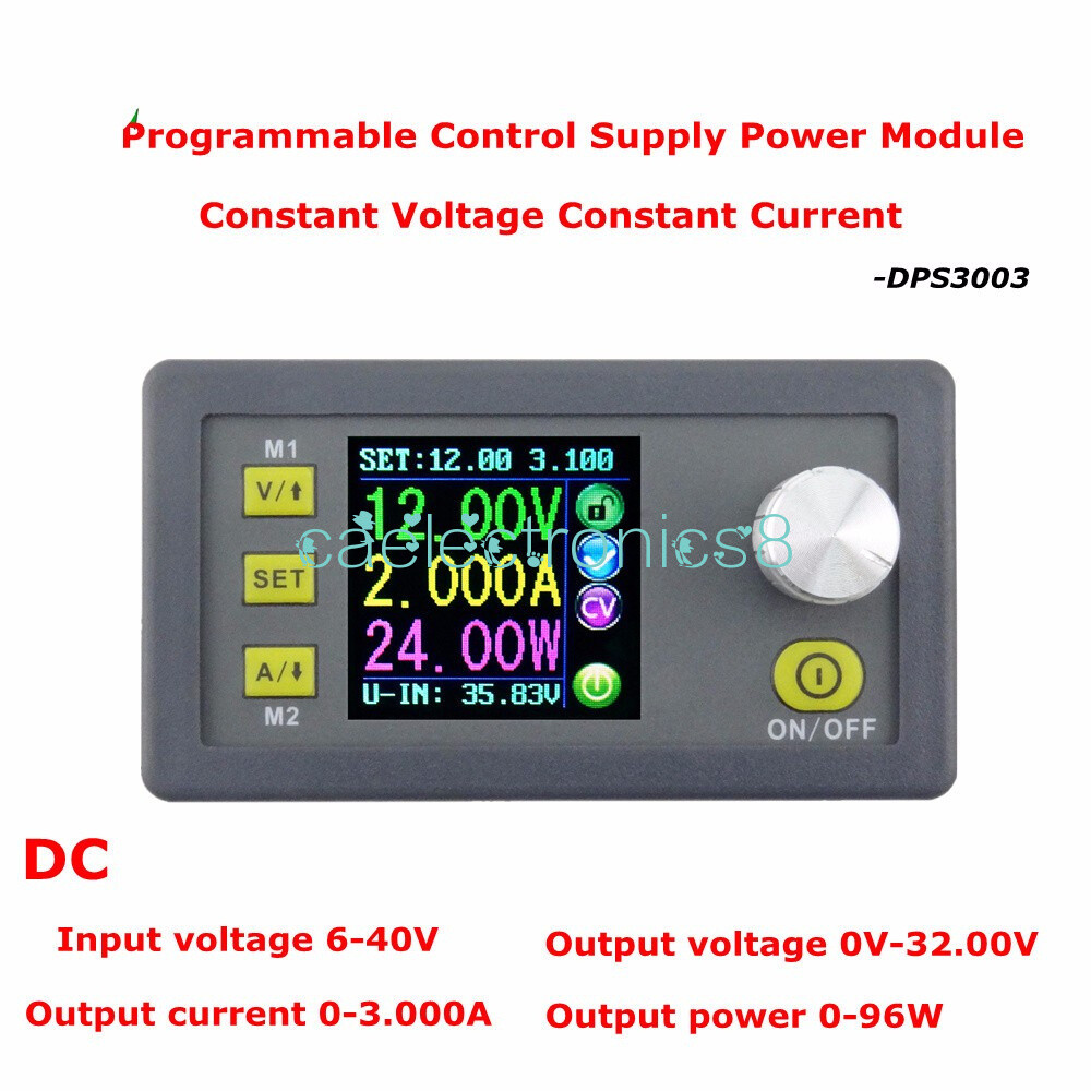 Digital Programmable Step-down Power Supply Module 32V/3A Adjustable Output CA