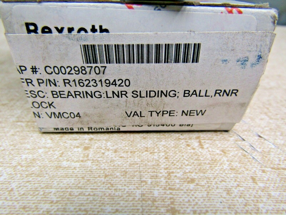 Bosch Rexroth 162319420 Linear Bearing Block Runner