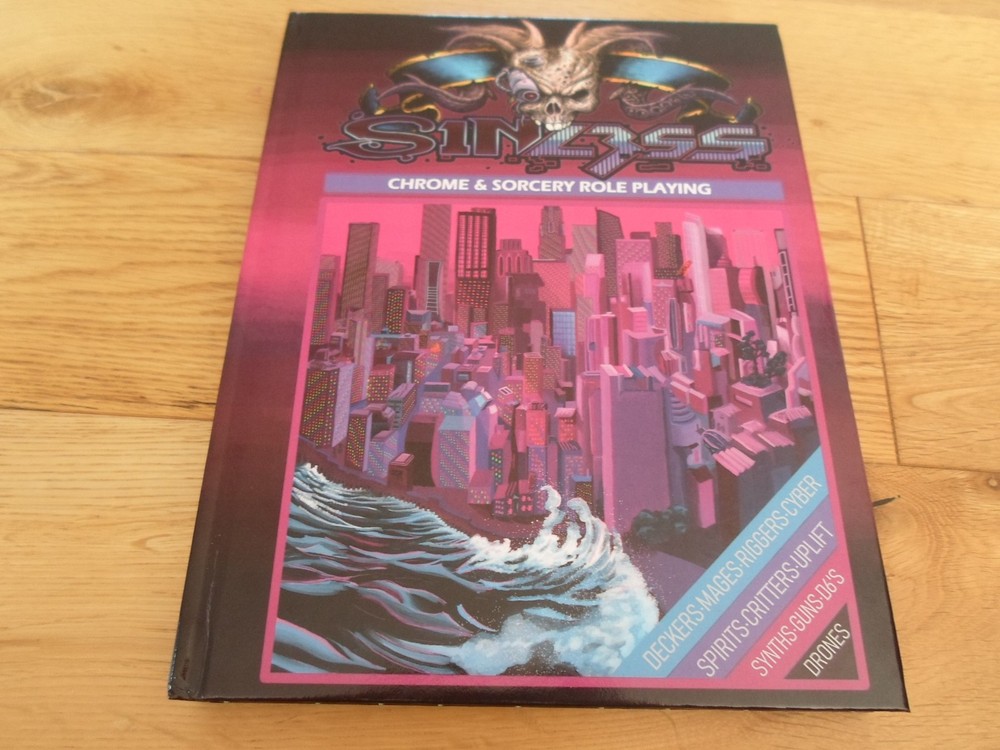 Shadowrun SINLESS Chrome & Sorcery RPG (NEW/MINT)