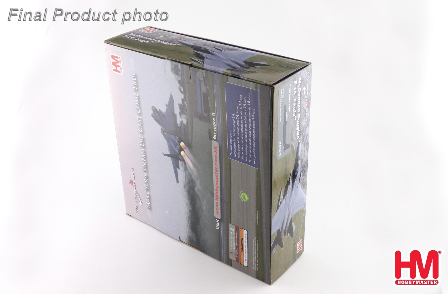 Hobby Master 1/72 F-15E Strike Eagle USAF 3rd WG, 90th FS Pair-O-Dice HA4576